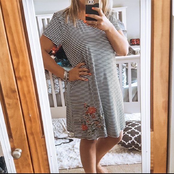 Maurices Dresses & Skirts - Striped t-shirt dress